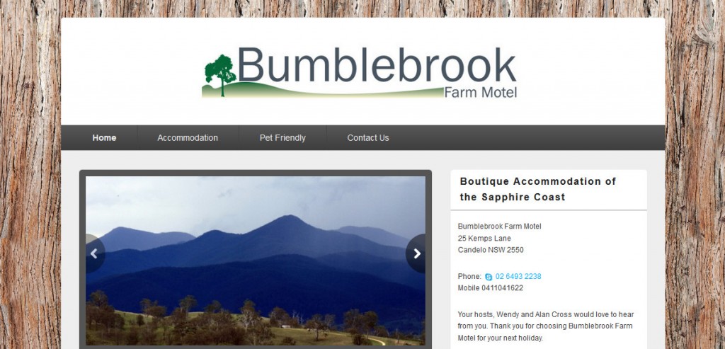 Bumblebrook Farm Stay Accommodation NSW South Coast