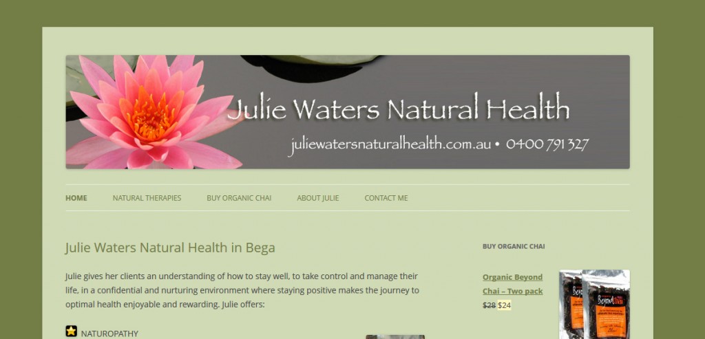 Julie Waters Natural Health