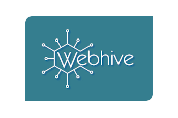 Webhive website design and hosting Canberra logo
