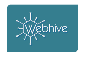Webhive website design and hosting Canberra logo